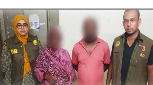 সিলেটে ৫০ পিস ইয়াবাসহ মা-ছেলে আটক