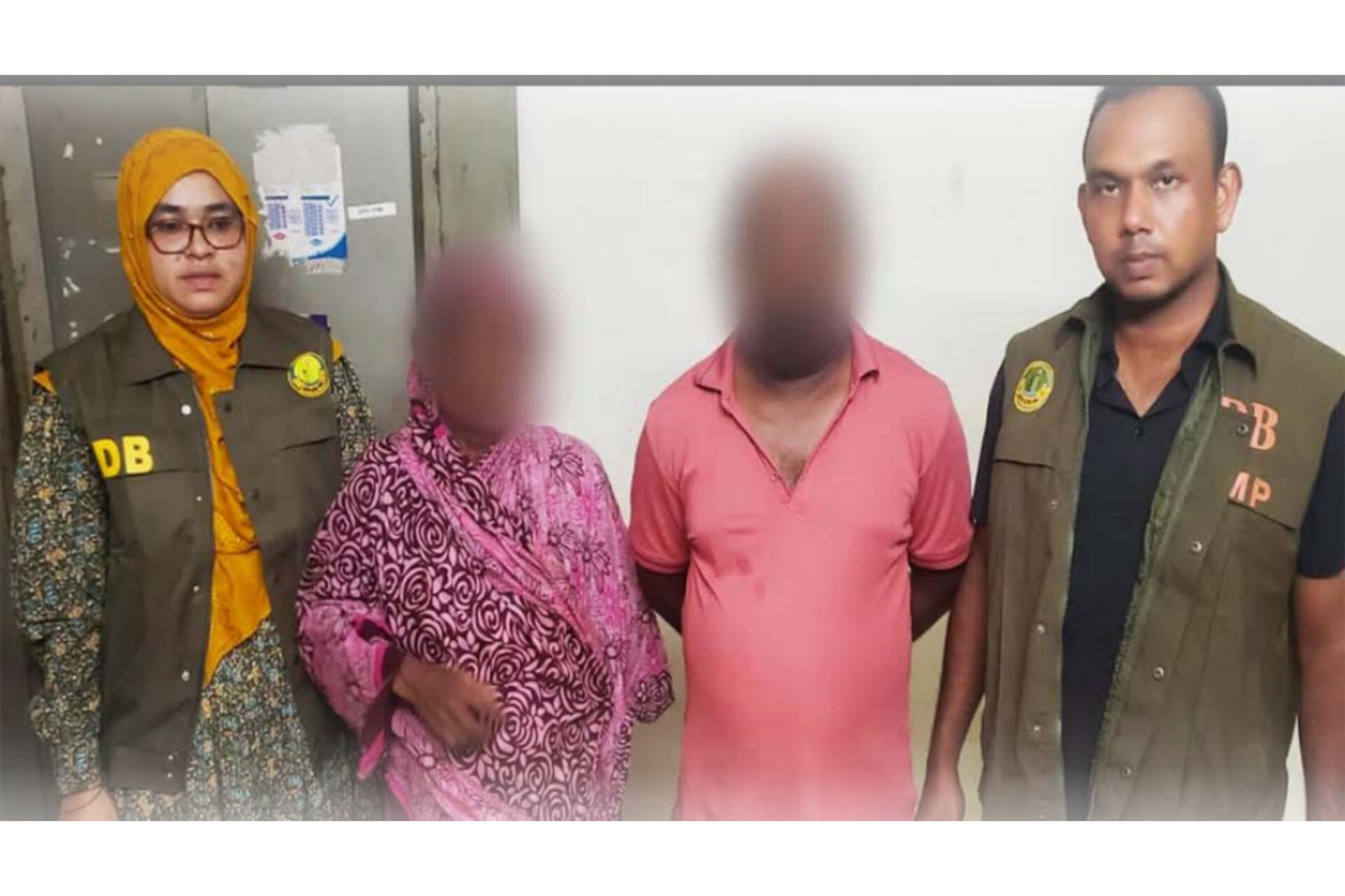 সিলেটে ৫০ পিস ইয়াবাসহ মা-ছেলে আটক