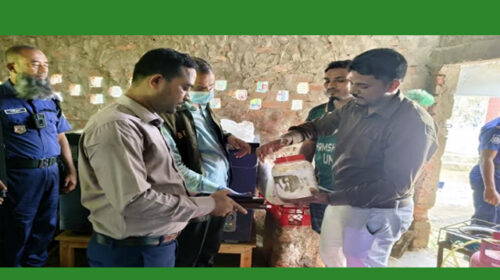 শমসেরনগর এলাকায় ভ্রাম্যমাণ আদালতের অভিযান