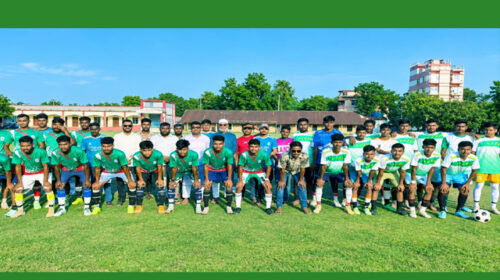 সাপাহারে আরাফাত রহমান কোকো স্মৃতি ফুটবল টুর্নামেন্টের ফাইনাল অনুষ্ঠিত