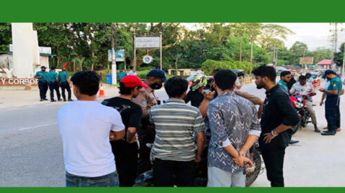 সড়কে ট্রাফিক ব্যবস্থাপনা জোরদার করতে কঠোর অবস্থান