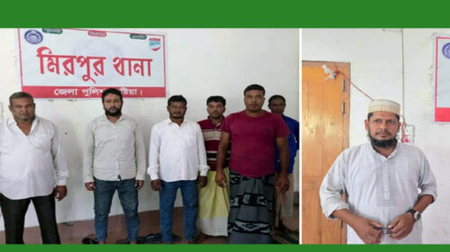 কৃষকলীগ নেতাকে ছাড়িয়ে নিতে থানায় আসলেন যে দলের নেতা