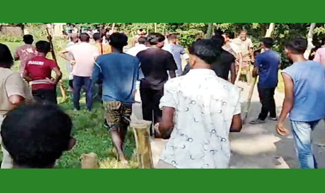 সিলেটের বিশ্বনাথে দফায় দফায় মাইকিং করে সংগঠিত দু’পক্ষের সংঘর্ষে ৩০ জন আহত