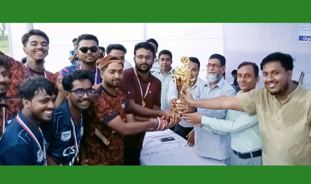 সুবিপ্রবি আন্তঃবিভাগ ক্রিকেট টুর্নামেন্ট চ্যাম্পিয়ন সিএসই