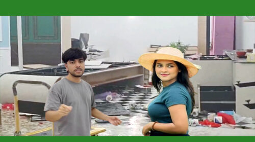 স্টুডিওতে হামলা ক্ষোভ প্রকাশ করেছেন অভিনেত্রী