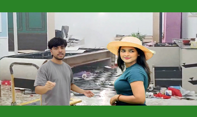 স্টুডিওতে হামলা ক্ষোভ প্রকাশ করেছেন অভিনেত্রী