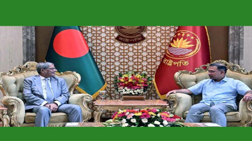 প্রথমবারের মতো সৌজন্য সাক্ষাৎ করেছেন প্রধানমন্ত্রী