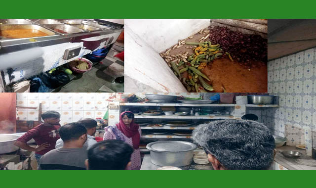 দুটি রেস্টুরেন্টকে মোট ২৫ হাজার টাকা জরিমানা