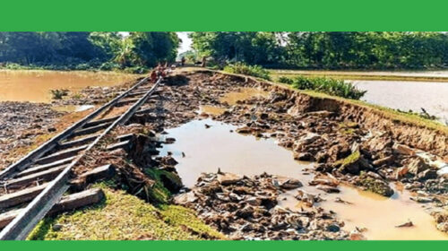 রেললাইন পুনর্বাসনে উদ্যোগ নেওয়া হলেও