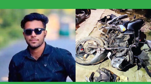 দুই মোটরসাইকেলের মুখোমুখি সংঘর্ষে এক যুবক নিহত