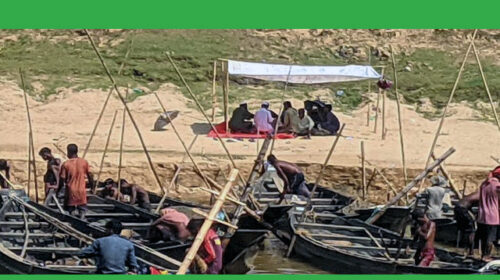 প্রশাসনকে ম্যানেজ করে বালু উত্তোলন ও অর্থ আদায় করা হচ্ছে