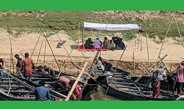 প্রশাসনকে ম্যানেজ করে বালু উত্তোলন ও অর্থ আদায় করা হচ্ছে