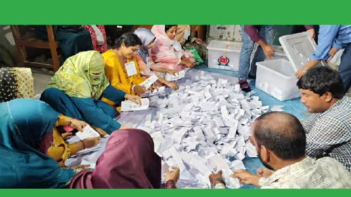 শুরু হয়েছে ভোট গণনা