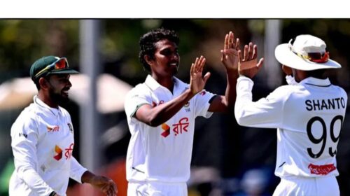 হ্যাটট্রিক ও ৫০ উইকেটের মাইলফলকে হাসান মাহমুদের