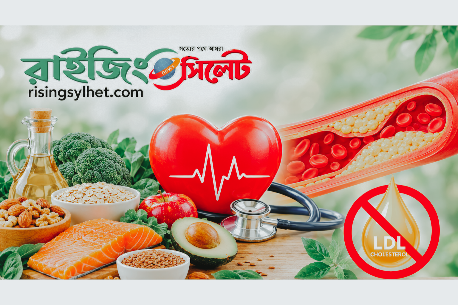 কোলেস্টেরল নিয়ন্ত্রণে রাখবেন যেভাবে