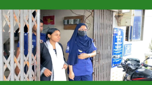সুনামগঞ্জের জগন্নাথপুরে আলোচিত নারী মানবপাচারকারী গ্রেপ্তার