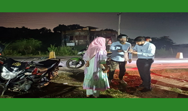 নগরীর এয়ারপোর্ট সড়কে অভিযান