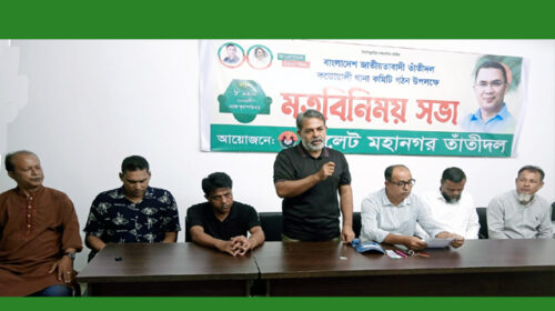 বাংলাদেশ জাতীয়তাবাদী তাঁতী দল কোতোয়ালী থানা কমিটি গঠন